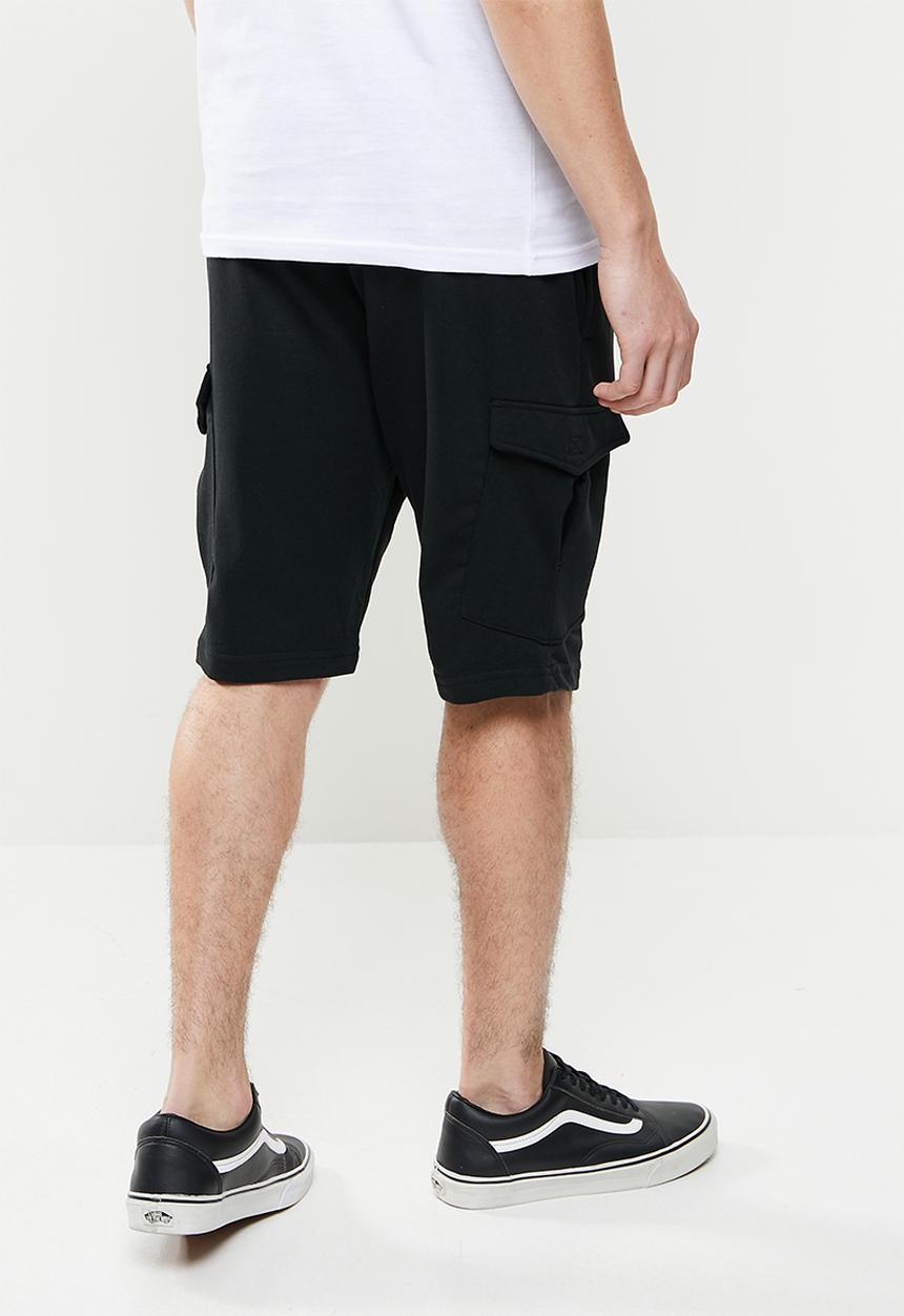 Brave Soul - Auden essential double pocket cargo - black