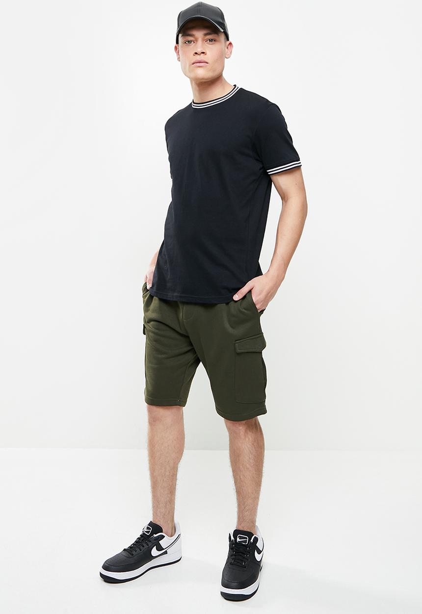 Brave Soul - Auden essential double pocket cargo - khaki