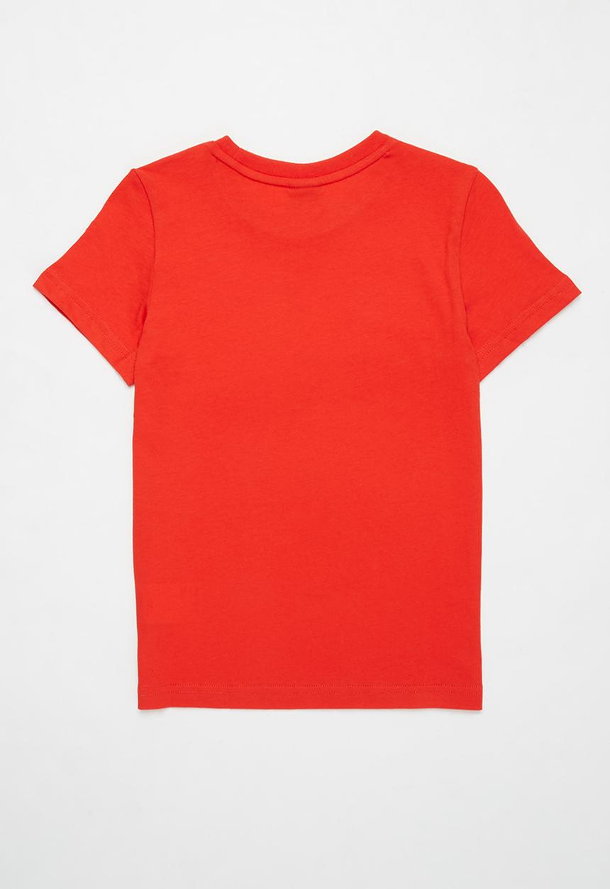 PUMA - Classics graphic tee b - high risk red-brandlove