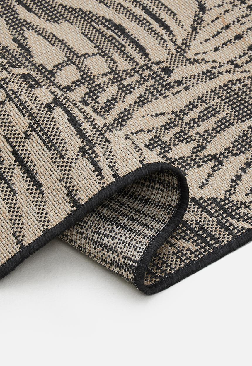 Hertex Haus - Cocos rug - black