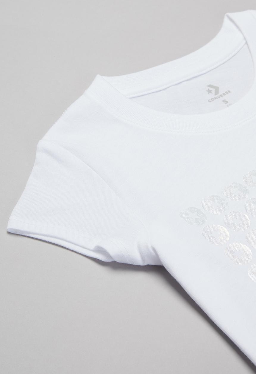 Converse - Cnvg foil chuck patch tee - white
