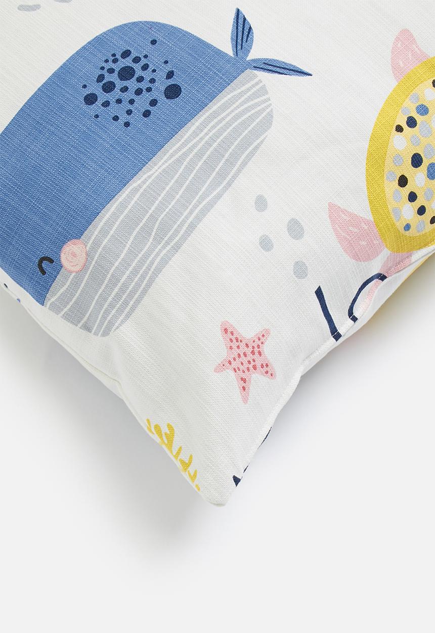 Sixth Floor - Ocean friends cushions cover - multi
