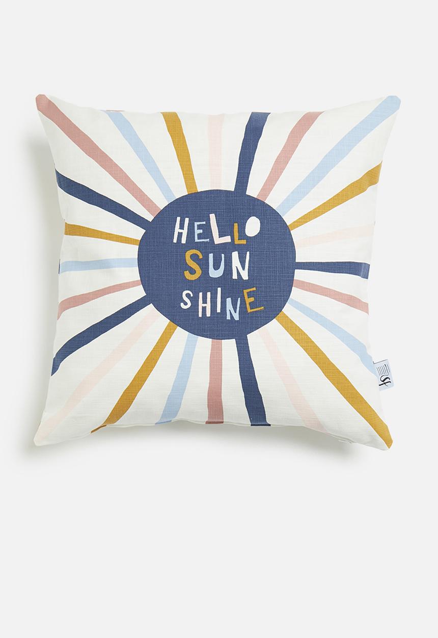 Sixth Floor - Sun ray cushions cover - multi