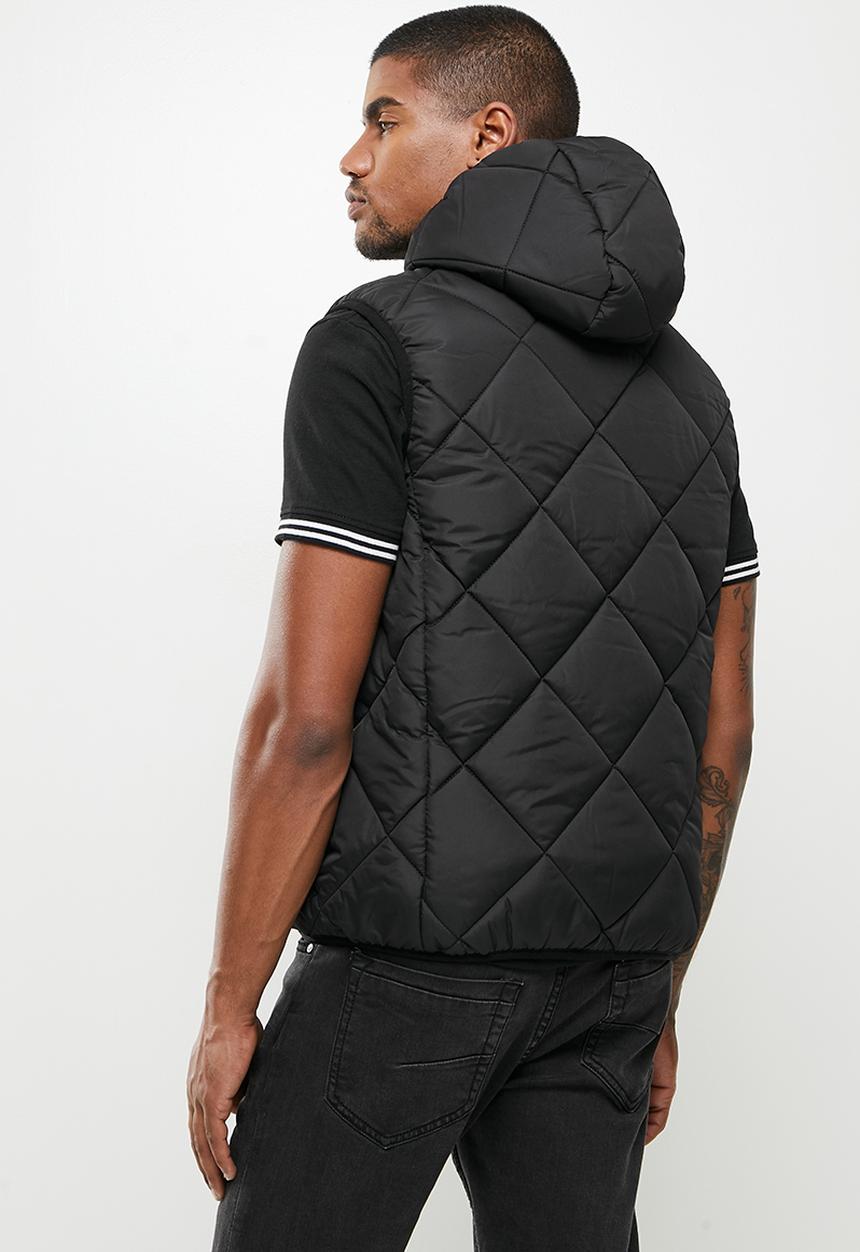 Brave Soul - Birch jacket - black