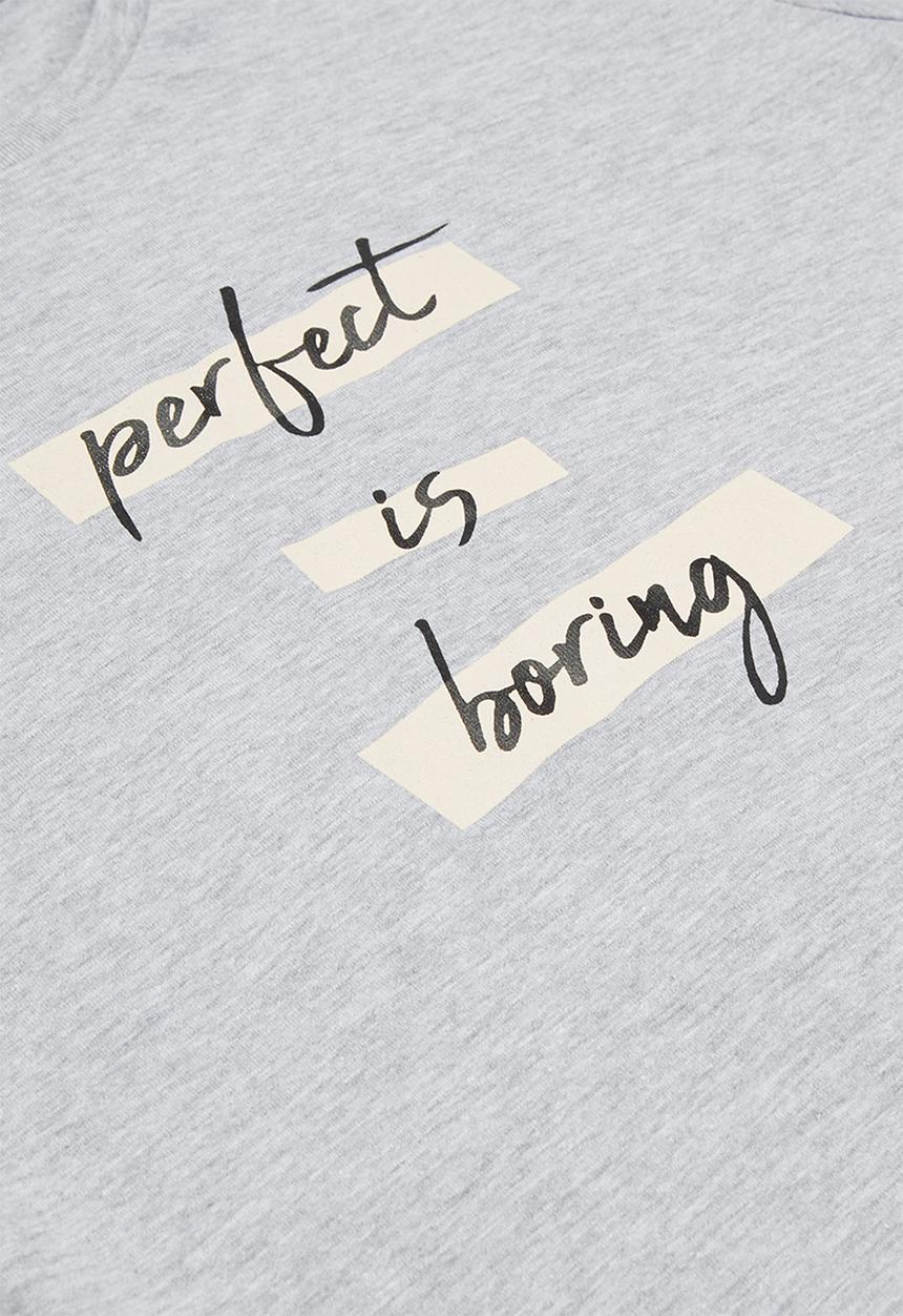 Rebel Republic - Girls printed tee - grey 