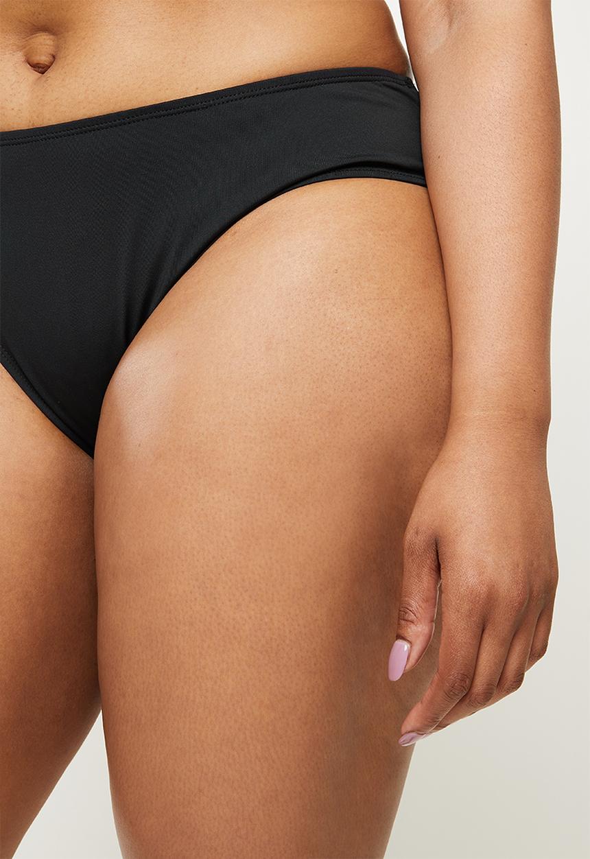 Cotton On - Curve cheeky bikini bottom - black