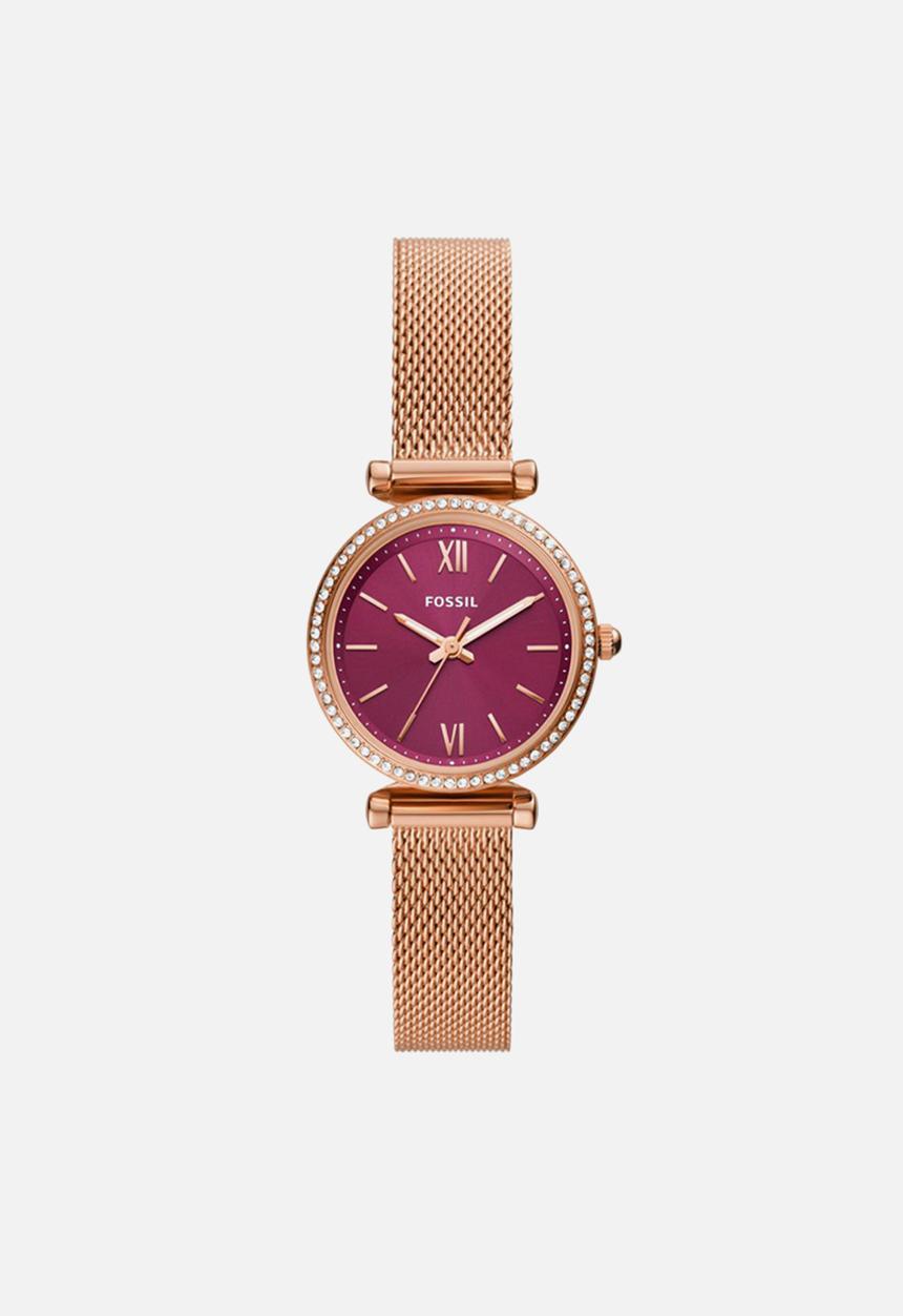 Fossil - Carlie mini - rose gold 2