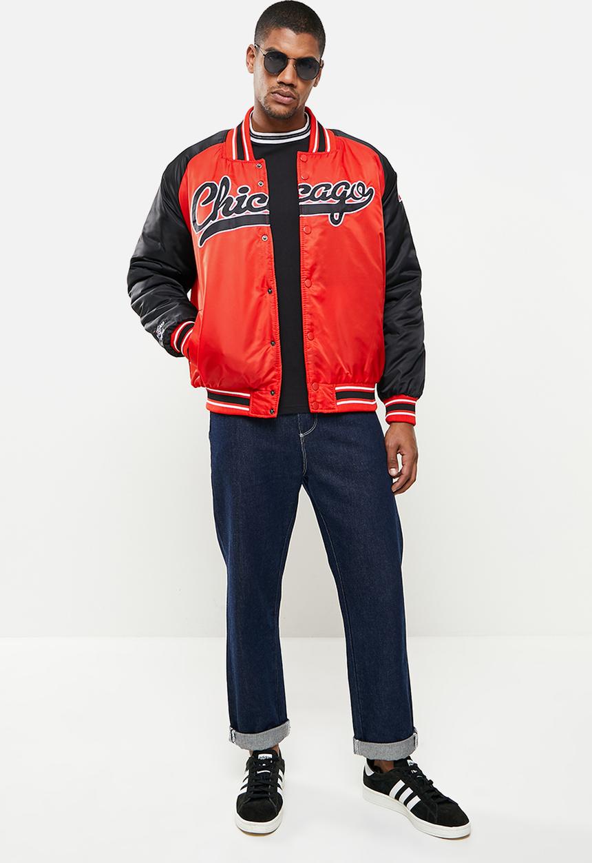 Lonsdale - Chicago puffer jacket - red & black