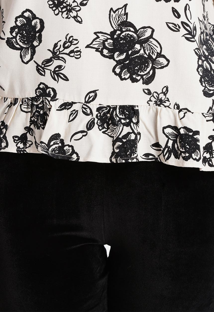 VILA - Flu Peplum Top