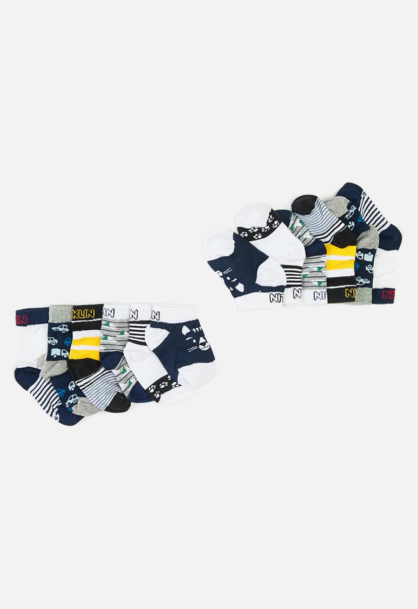 Klin - Baby boys car socks - multi