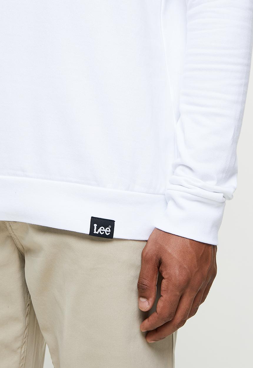 Lee  - An American lee sweater - white fleece
