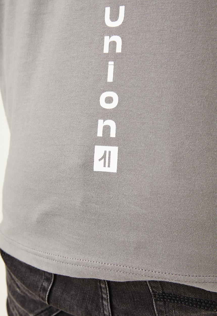 Flyersunion - Mens-regular printed tee - quiet shade