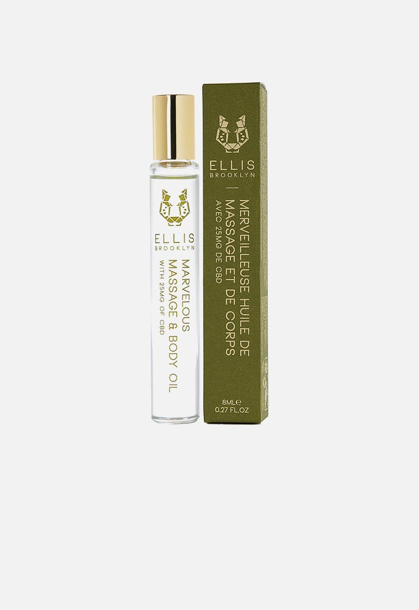 ELLIS BROOKLYN - Ellis Brooklyn Marvelous Massage & Body Oil with CBD - 8ml