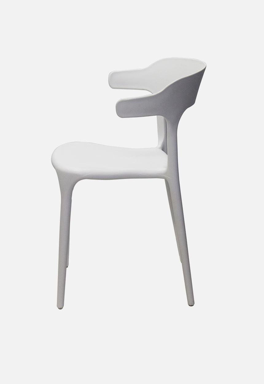 Fine Living - Chester café chair - white