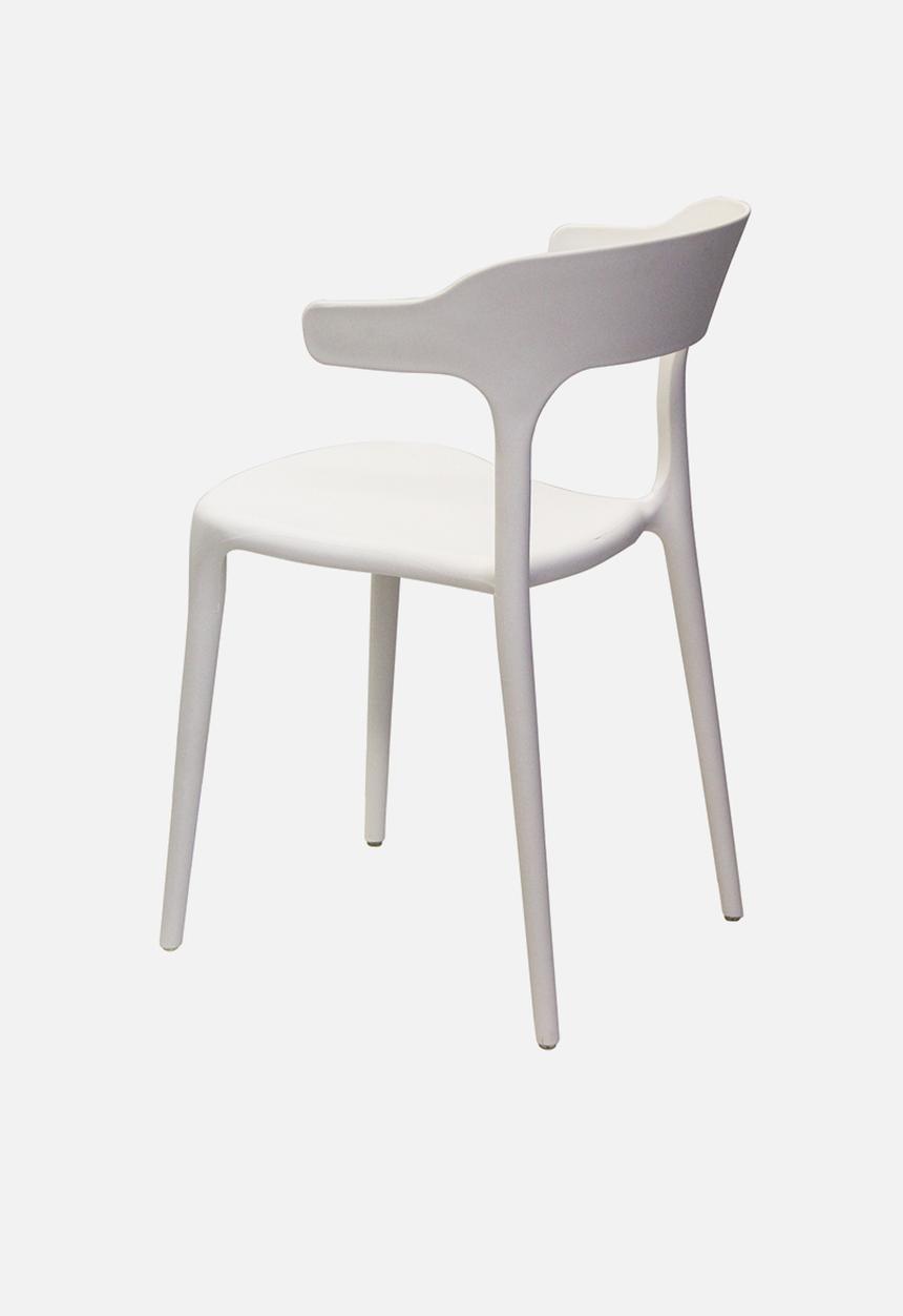 Fine Living - Chester café chair - white