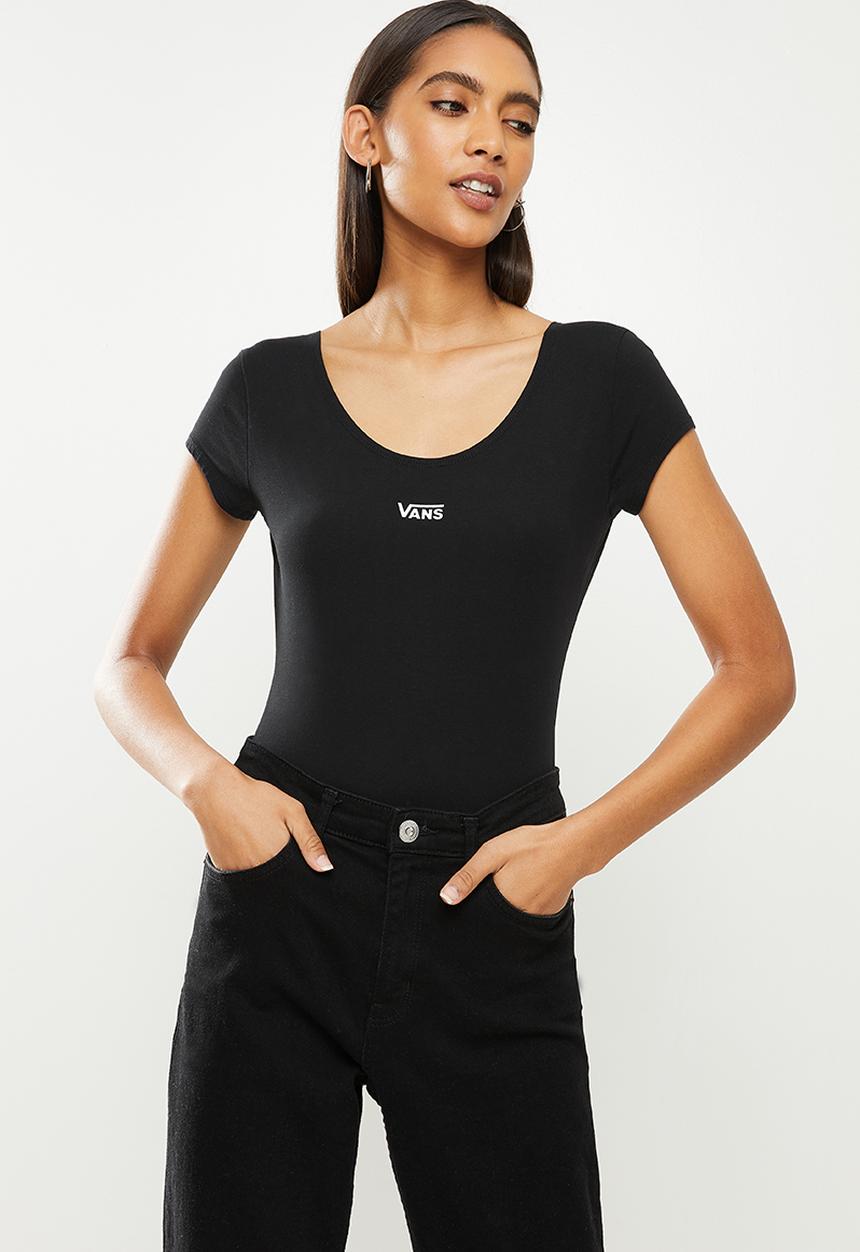 Vans - Flying v cap slv body suit - black