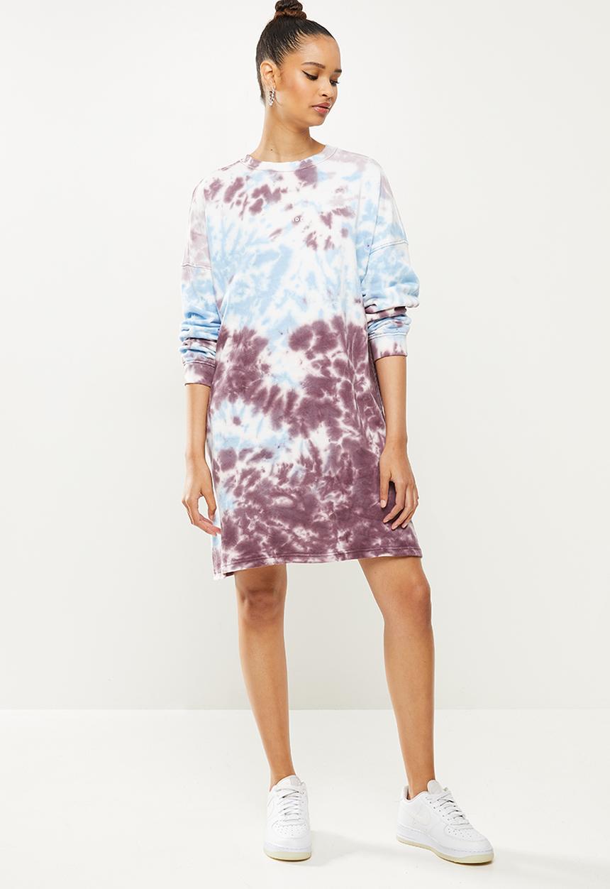 Missguided - Basic sweater dress tie dye missguided - multi 