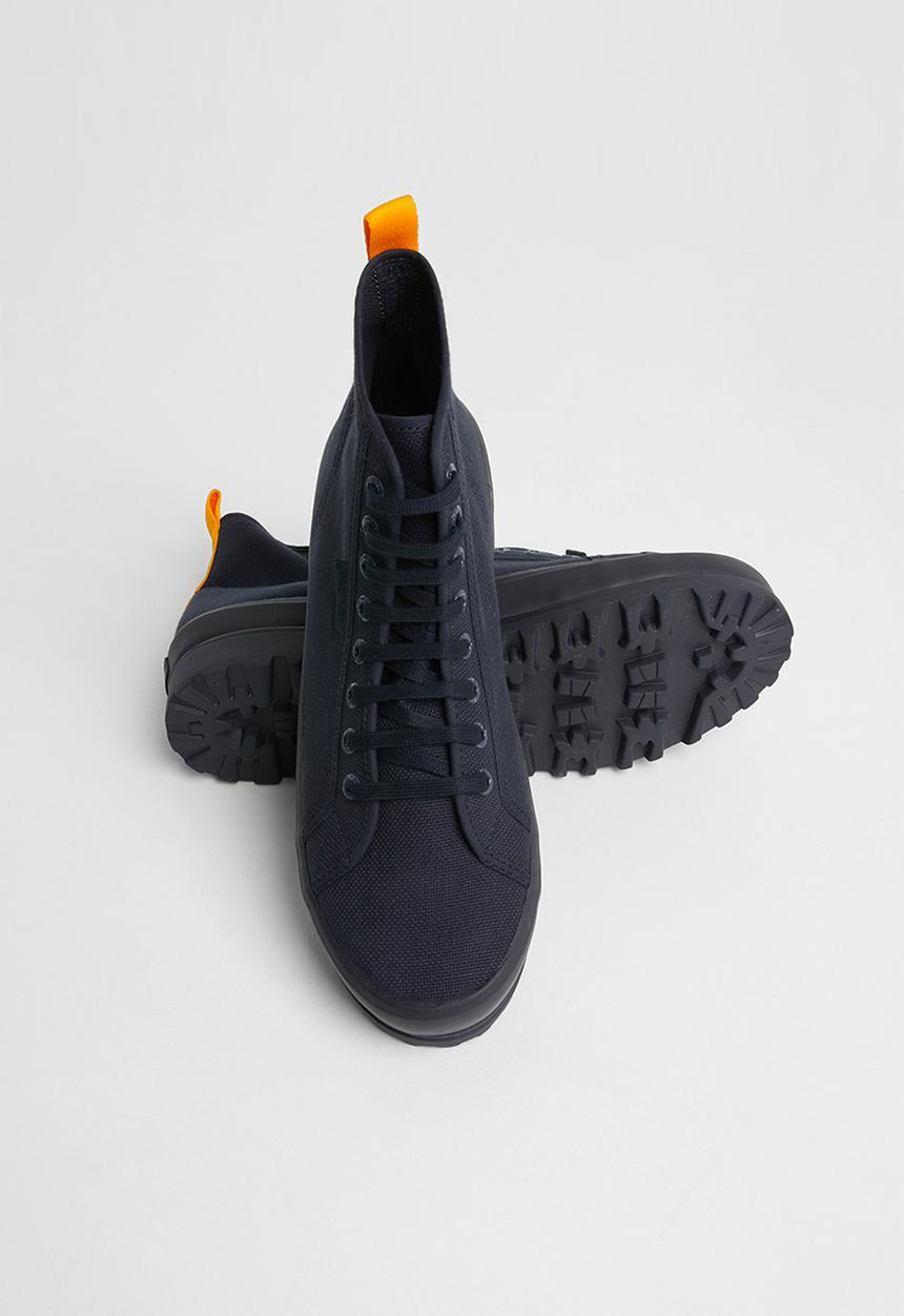SUPERGA - 2341 tape alpina tape boot - aew - navy / sunflower yellow