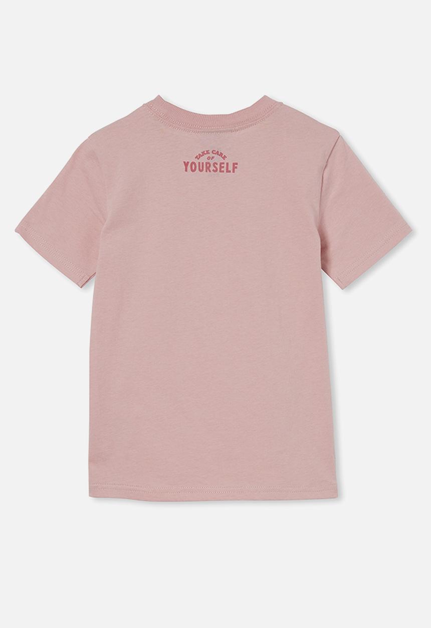 Cotton On - Co-lab short sleeve tee - lcn pea zephyr