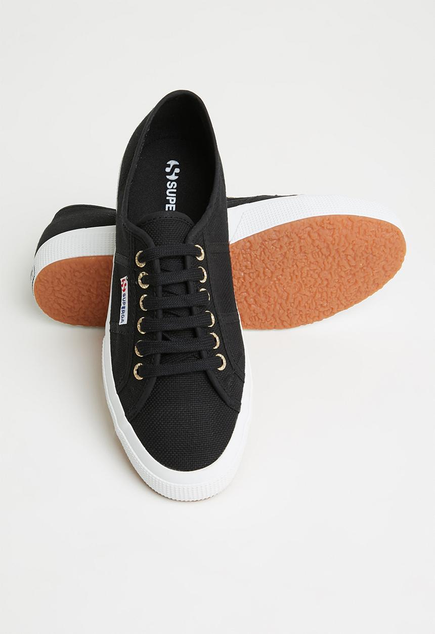 SUPERGA - 2750 cotu classic canvas - aay black pale gold