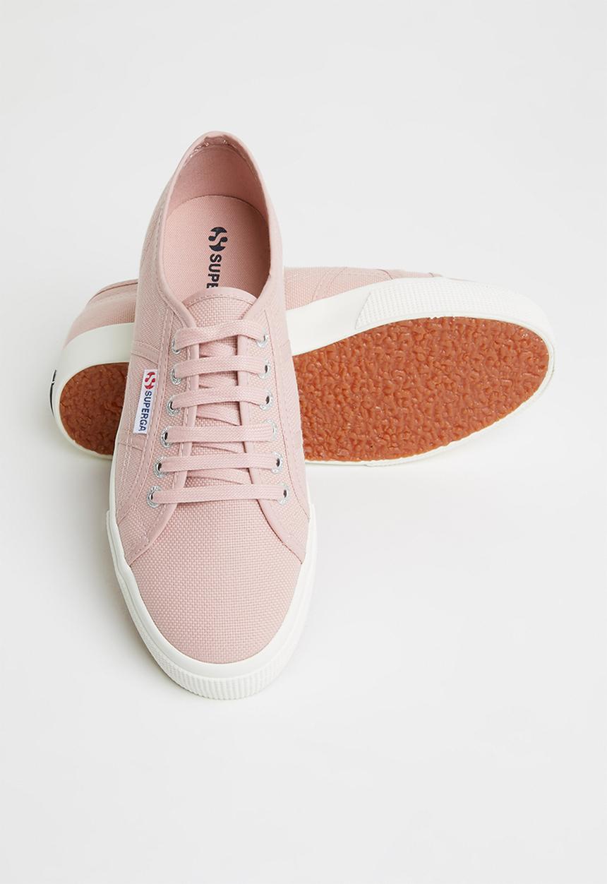 SUPERGA - 2730 cotu  classic mid  platform - ab4 pink smoke f avorio