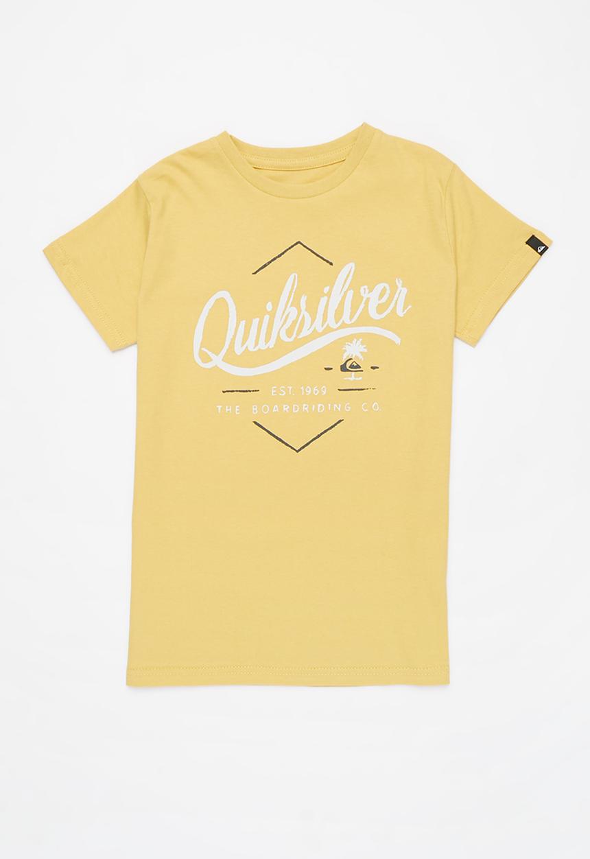 Quiksilver - Sea tales boys tee - yellow 