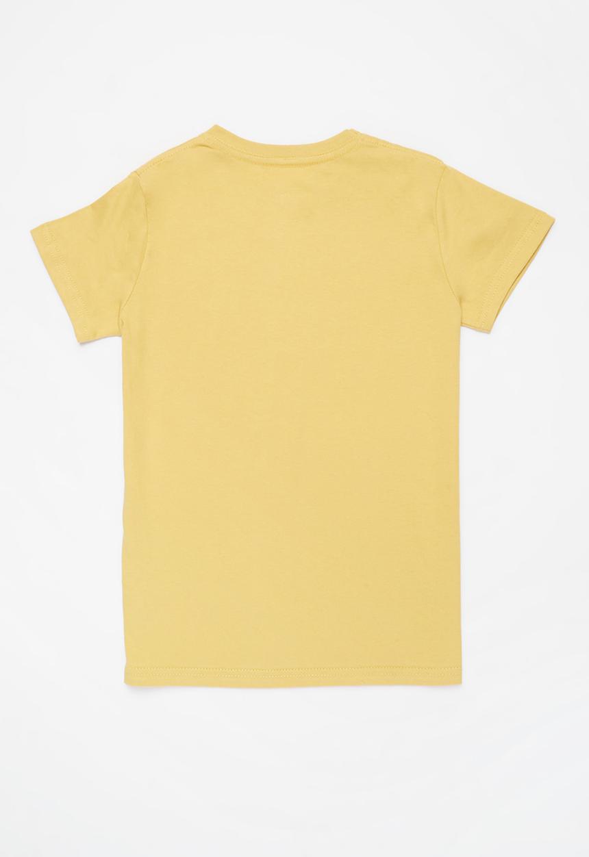 Quiksilver - Sea tales boys tee - yellow 