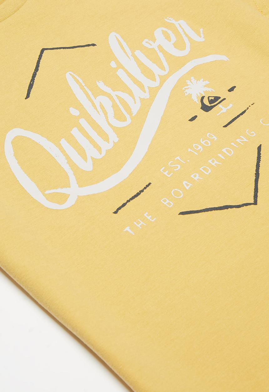 Quiksilver - Sea tales boys tee - yellow 
