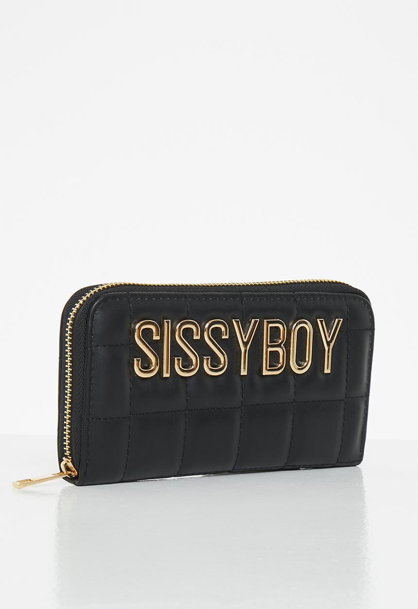 SISSY BOY - Square it off  purse  - black