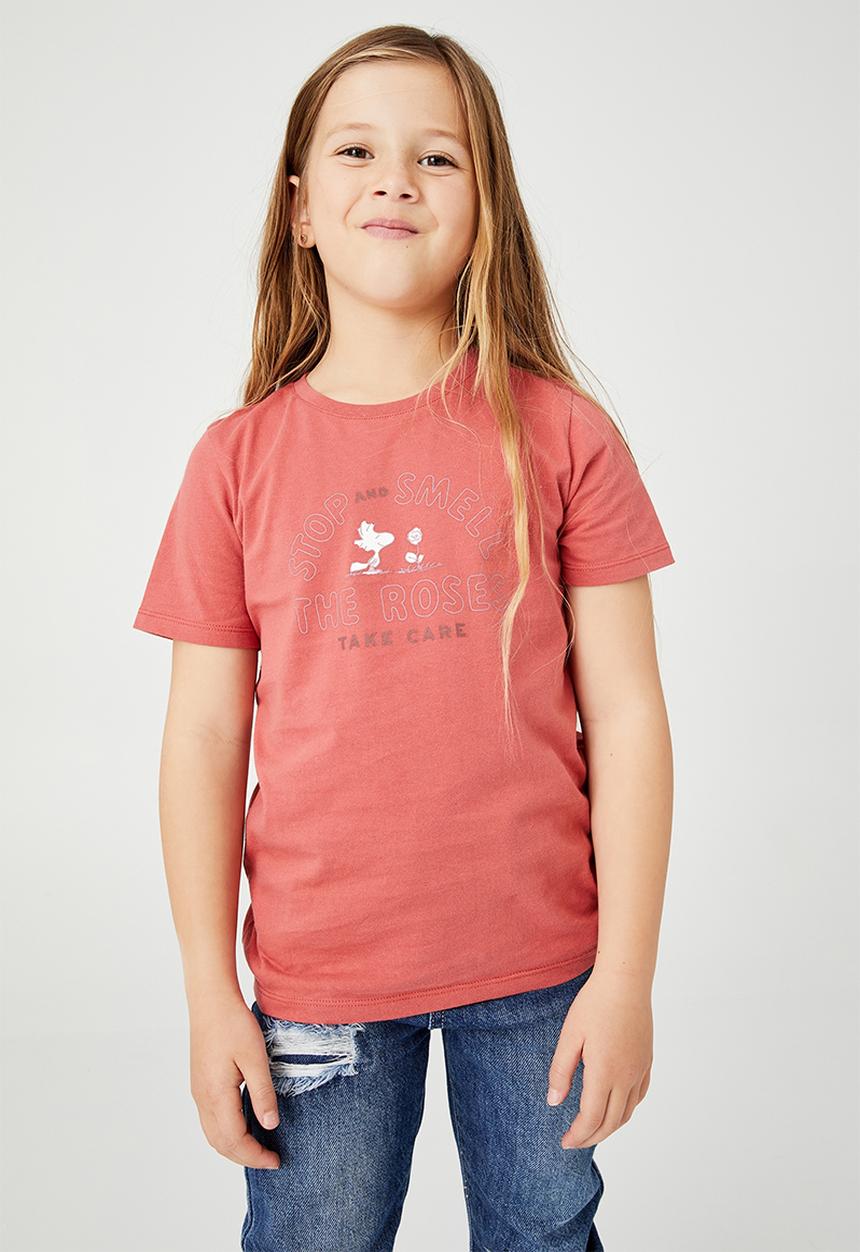 Cotton On - License short sleeve tee - red brick