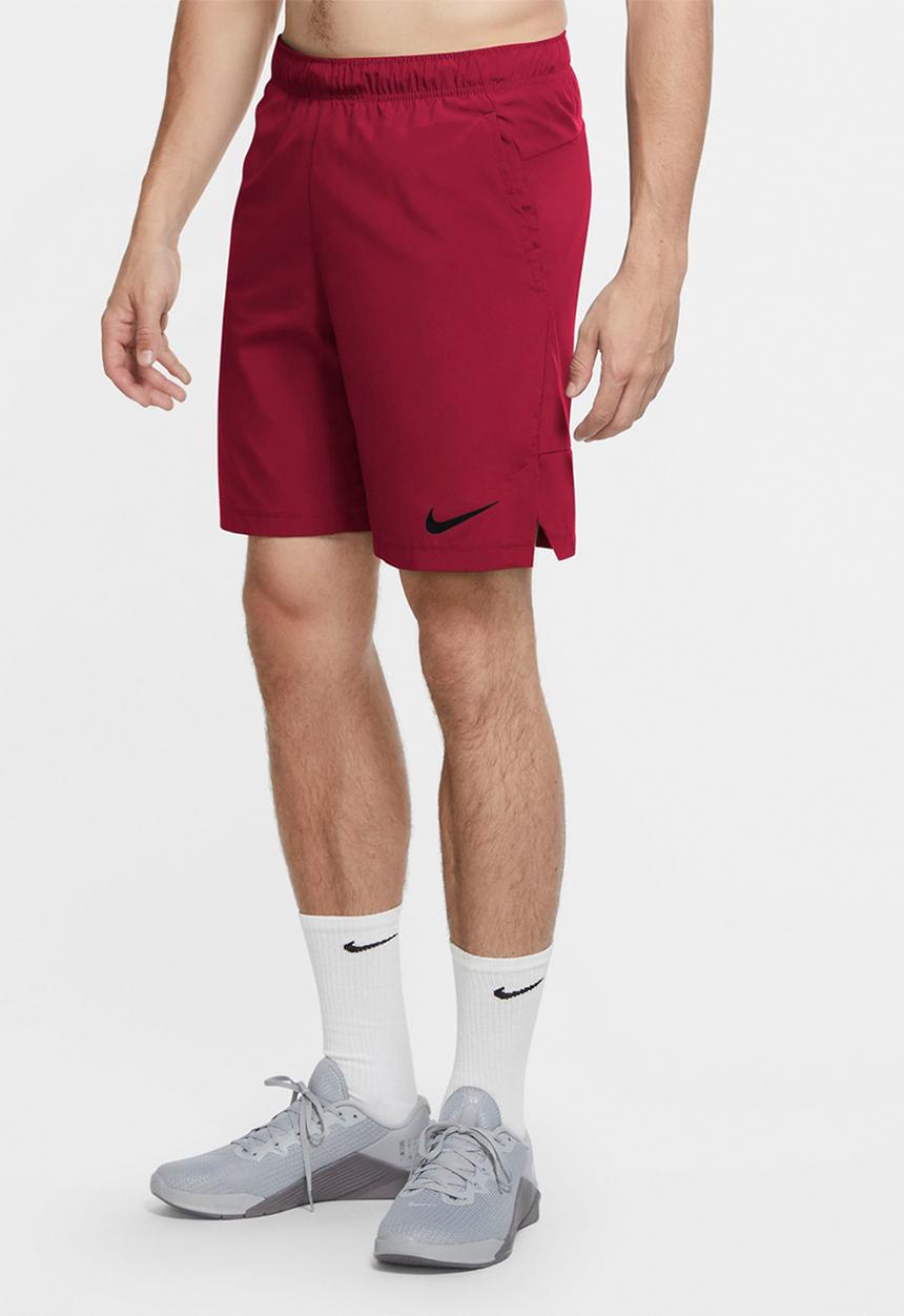 Nike - Nk df flex wvn short - pomegranate/black