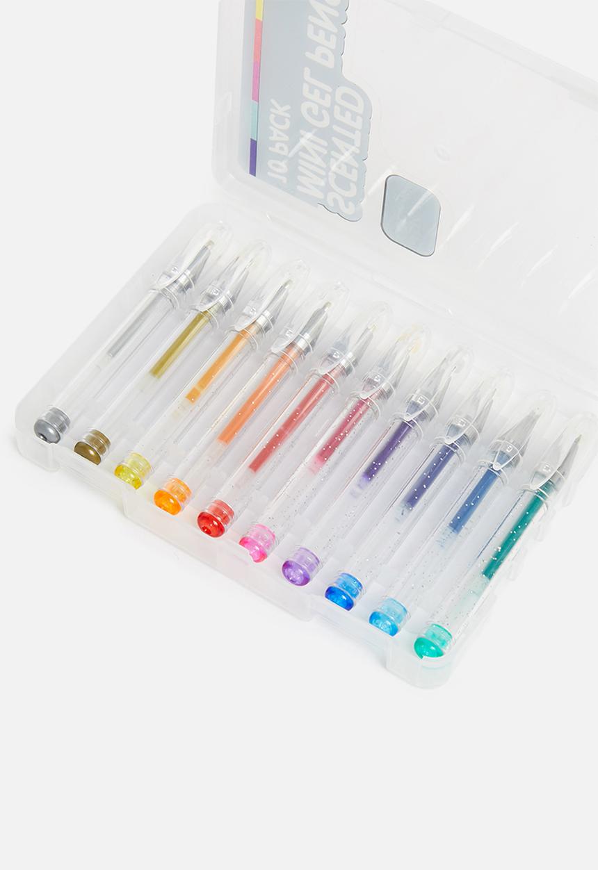 Cotton On - Sunny buddy mini gel pen 10 pk - metallic