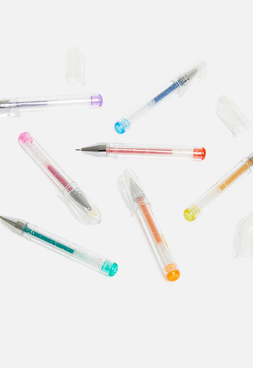 Cotton On - Sunny buddy mini gel pen 10 pk - metallic