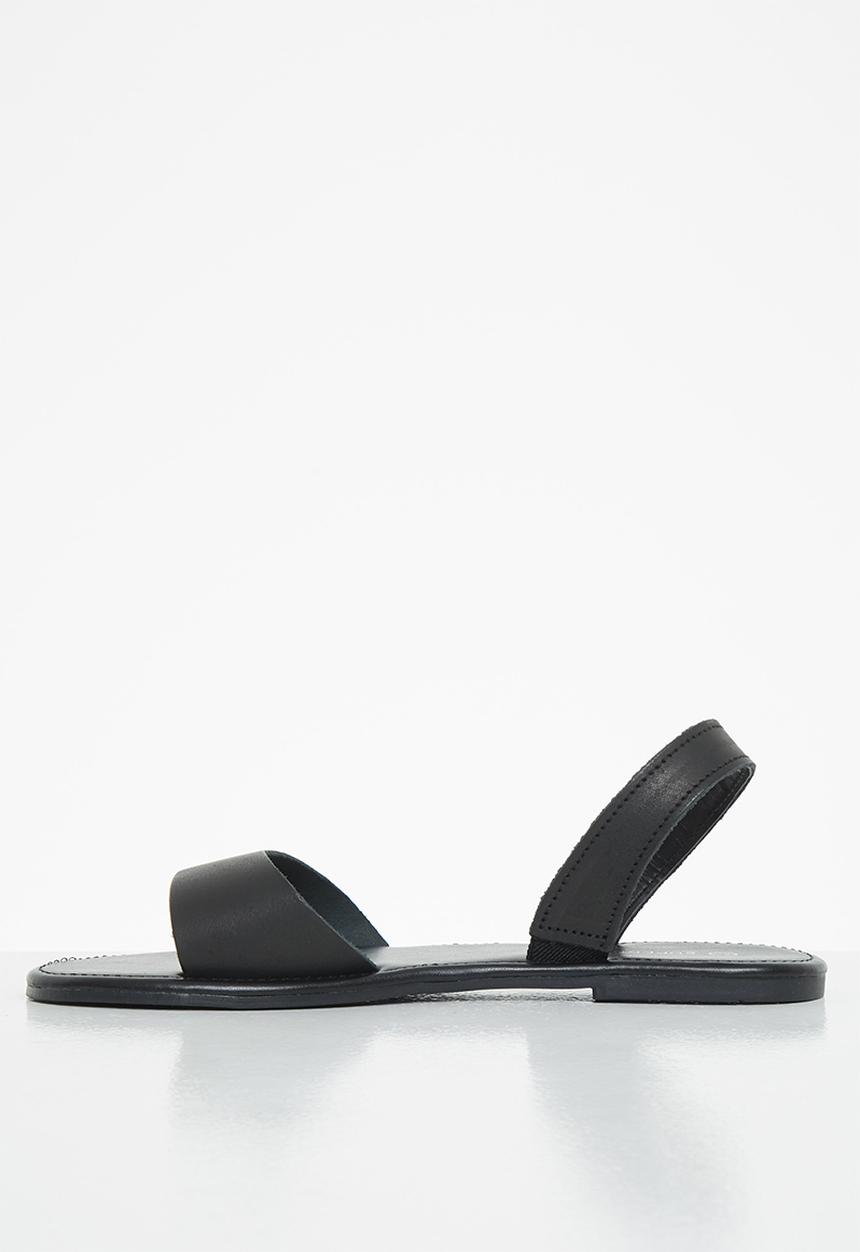 Superbalist - Abby leather slingback sandal - black