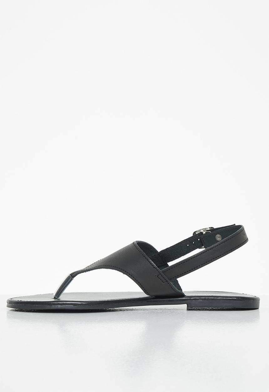 Superbalist - Quin leather T-Bar sandal - black
