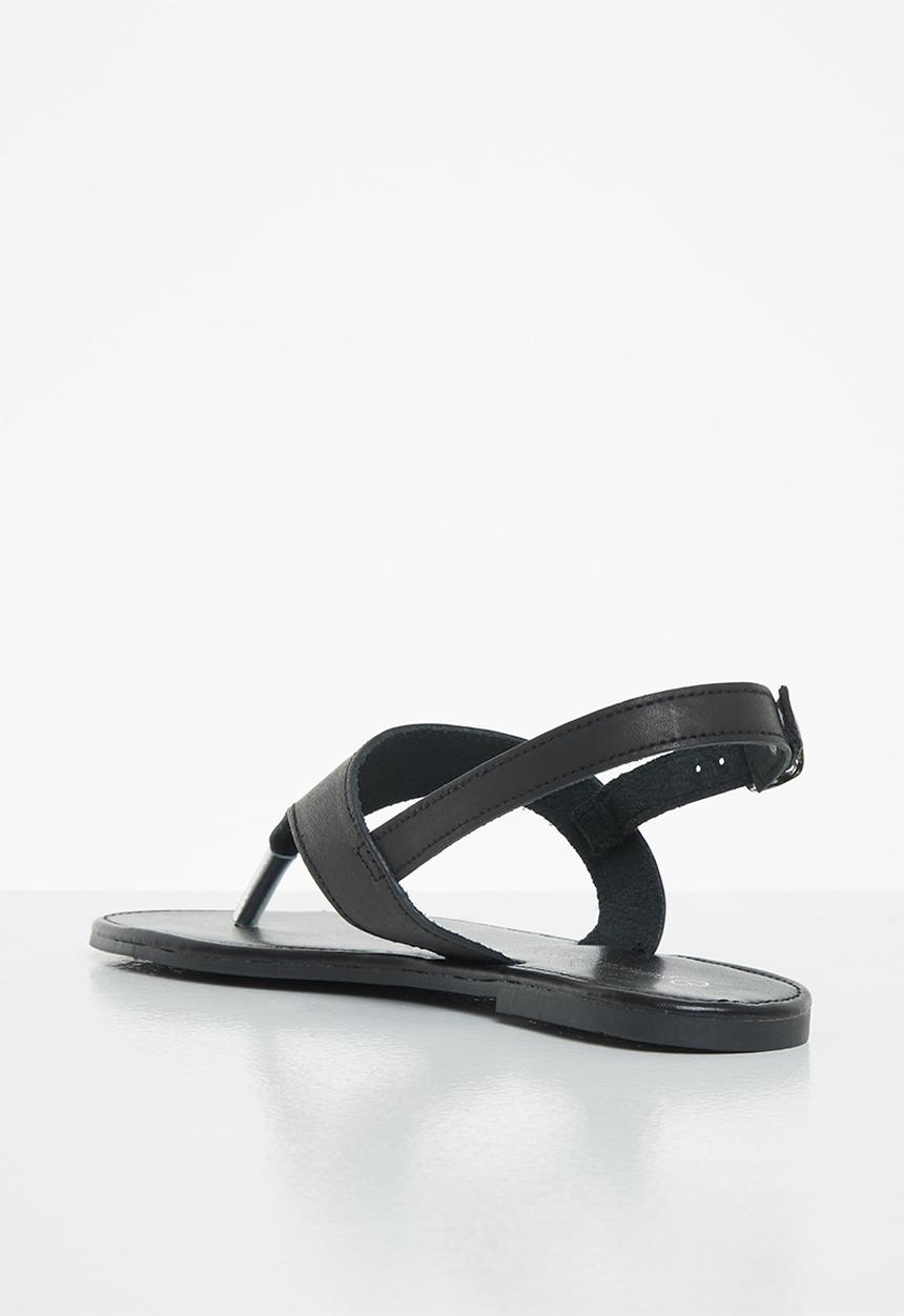 Superbalist - Quin leather T-Bar sandal - black