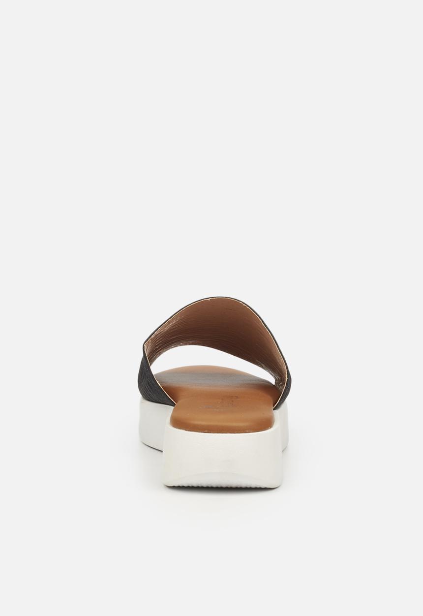 Butterfly Feet - Fuji 1 flatform sandal - black