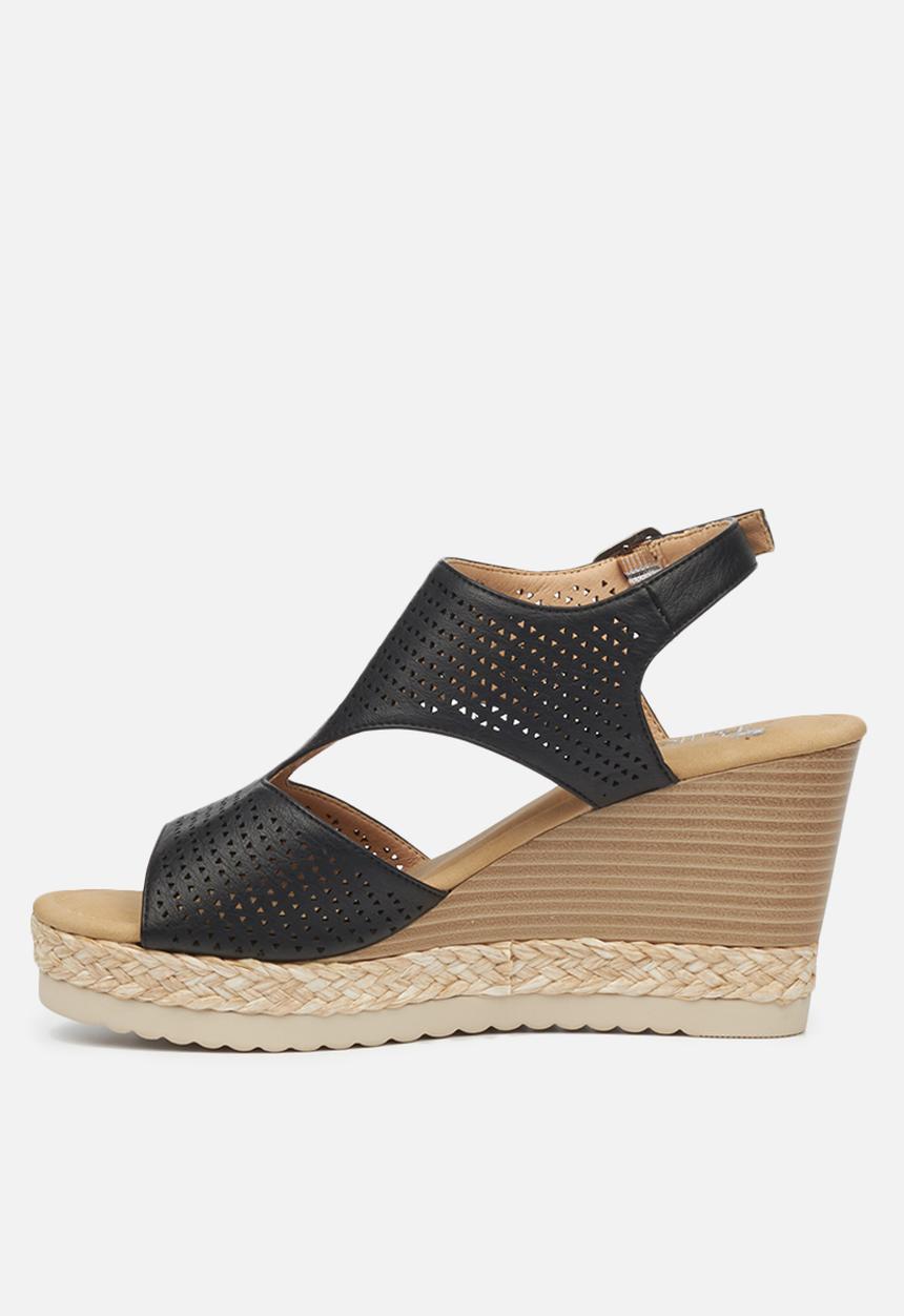 Butterfly Feet - Avery 2 wedge - black