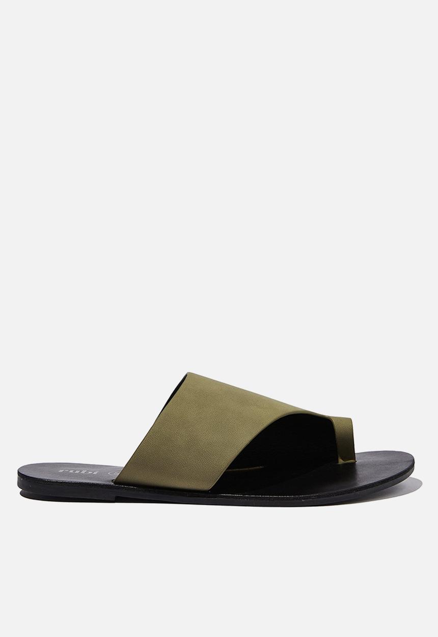 Cotton On - Everyday zoe asymmetrical slide - khaki
