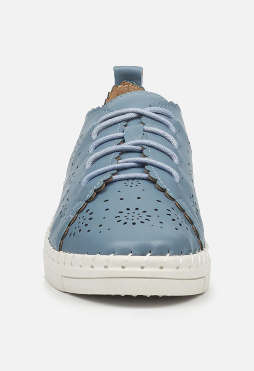 Butterfly Feet - Bean 3 derby - blue