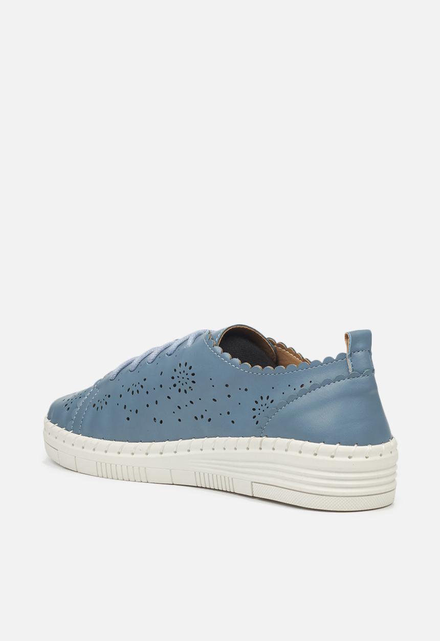 Butterfly Feet - Bean 3 derby - blue