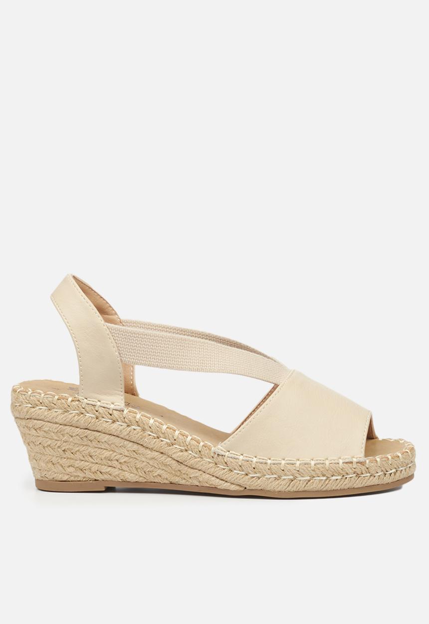 Butterfly Feet - Lea 1 espadrille wedge - beige