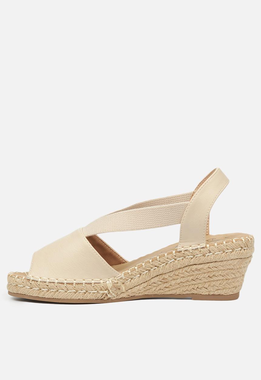 Butterfly Feet - Lea 1 espadrille wedge - beige