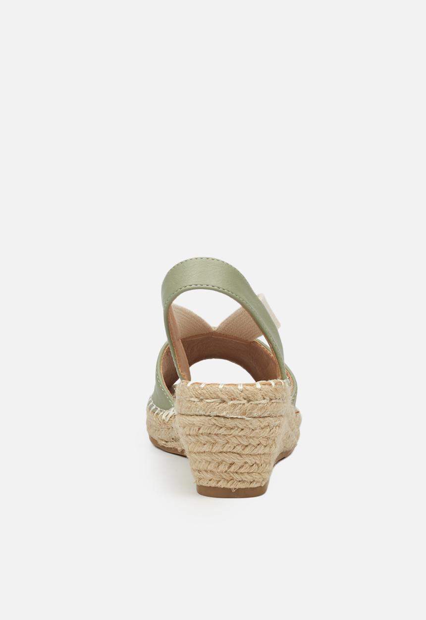 Butterfly Feet - Lea 1 espadrille wedge - mint