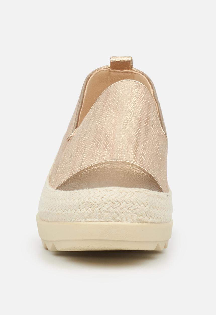 Butterfly Feet - Cynitha 1 flatform loafer - rose gold