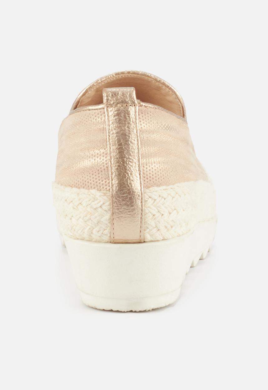Butterfly Feet - Cynitha 1 flatform loafer - rose gold