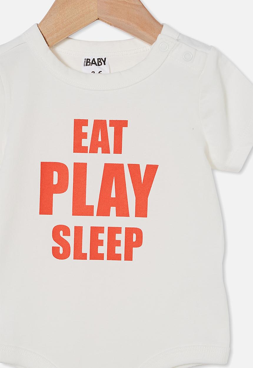 Cotton On - The short sleeve bubbysuit - vanilla