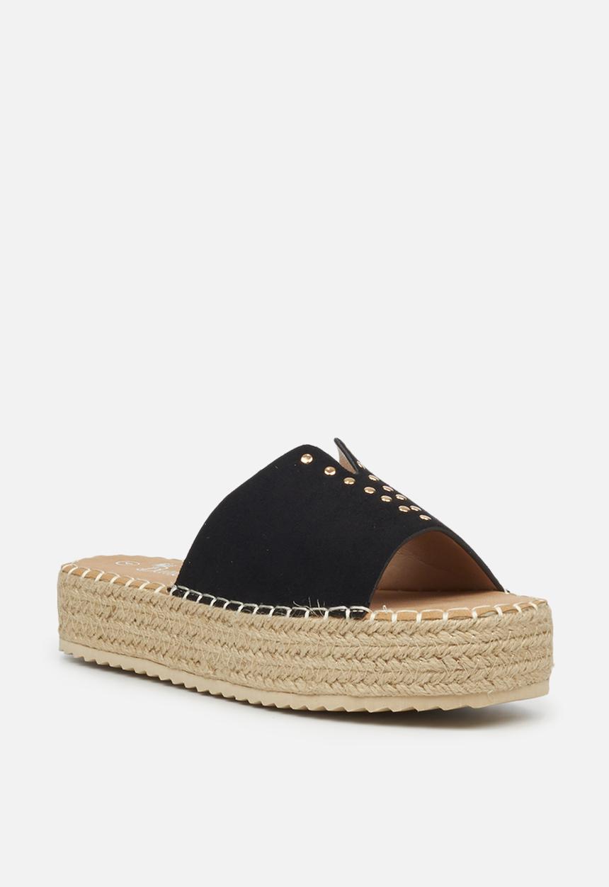 Butterfly Feet - Dana 1 espadrille sandal - black