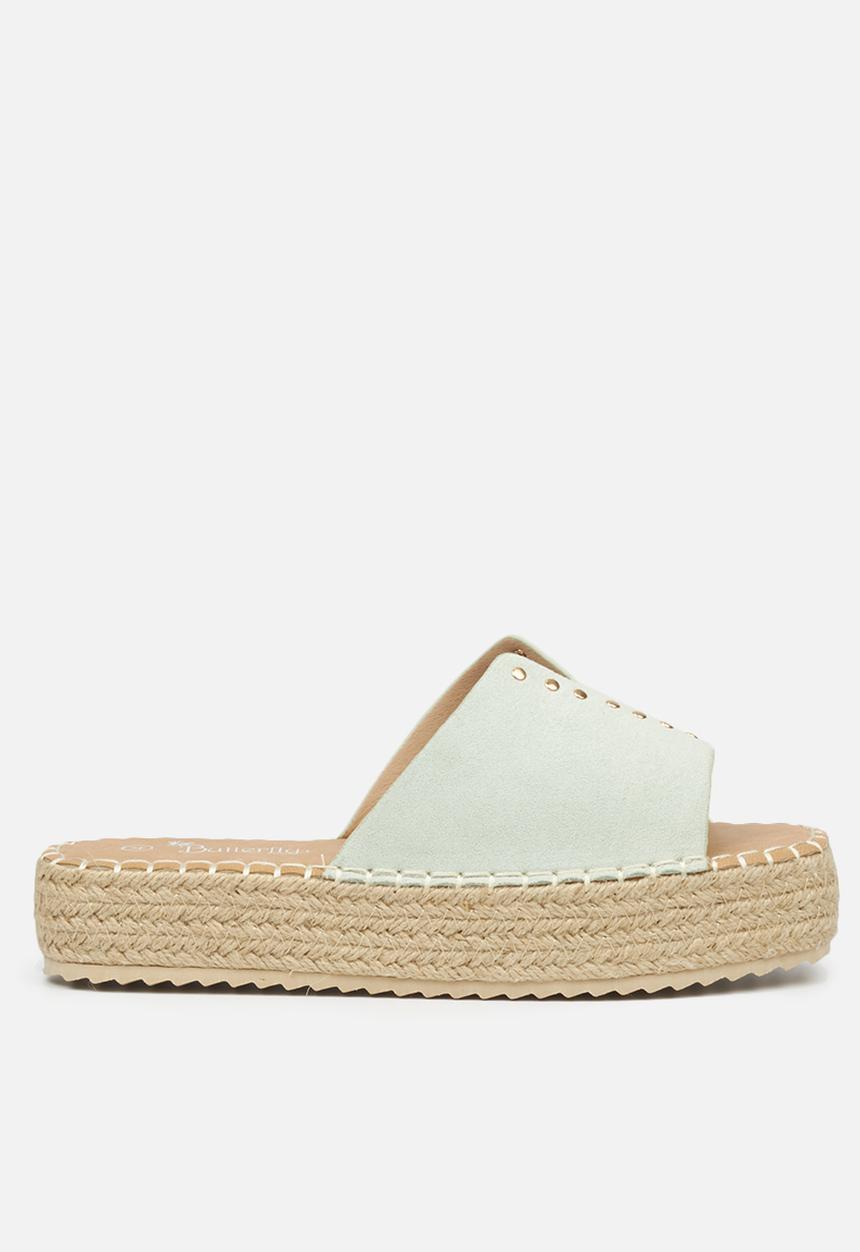 Butterfly Feet - Dana 1 espadrille sandal - mint
