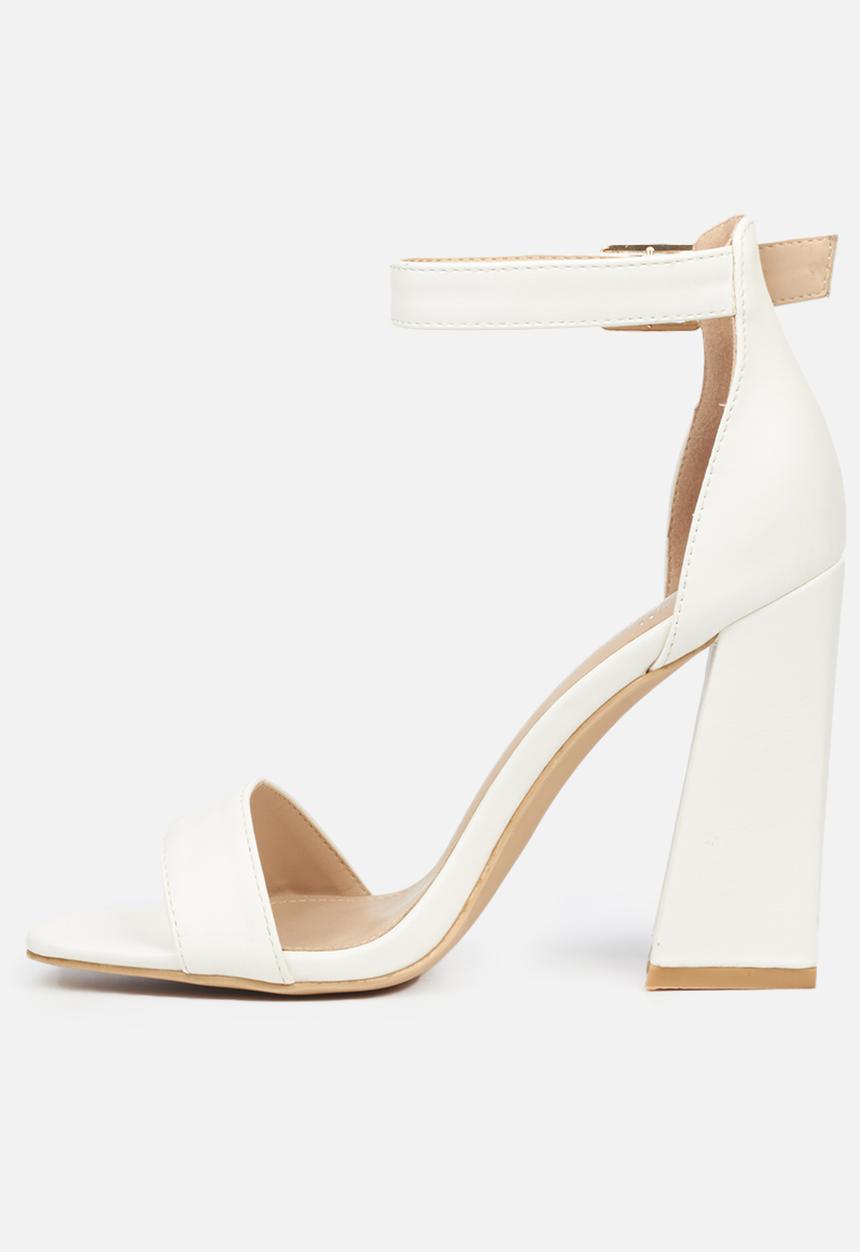 Miss Black - Senza1 heel - white